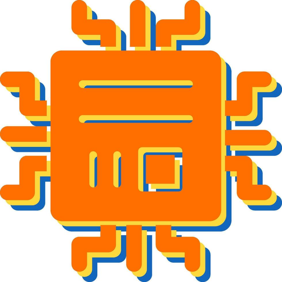 Microchip Vector Icon