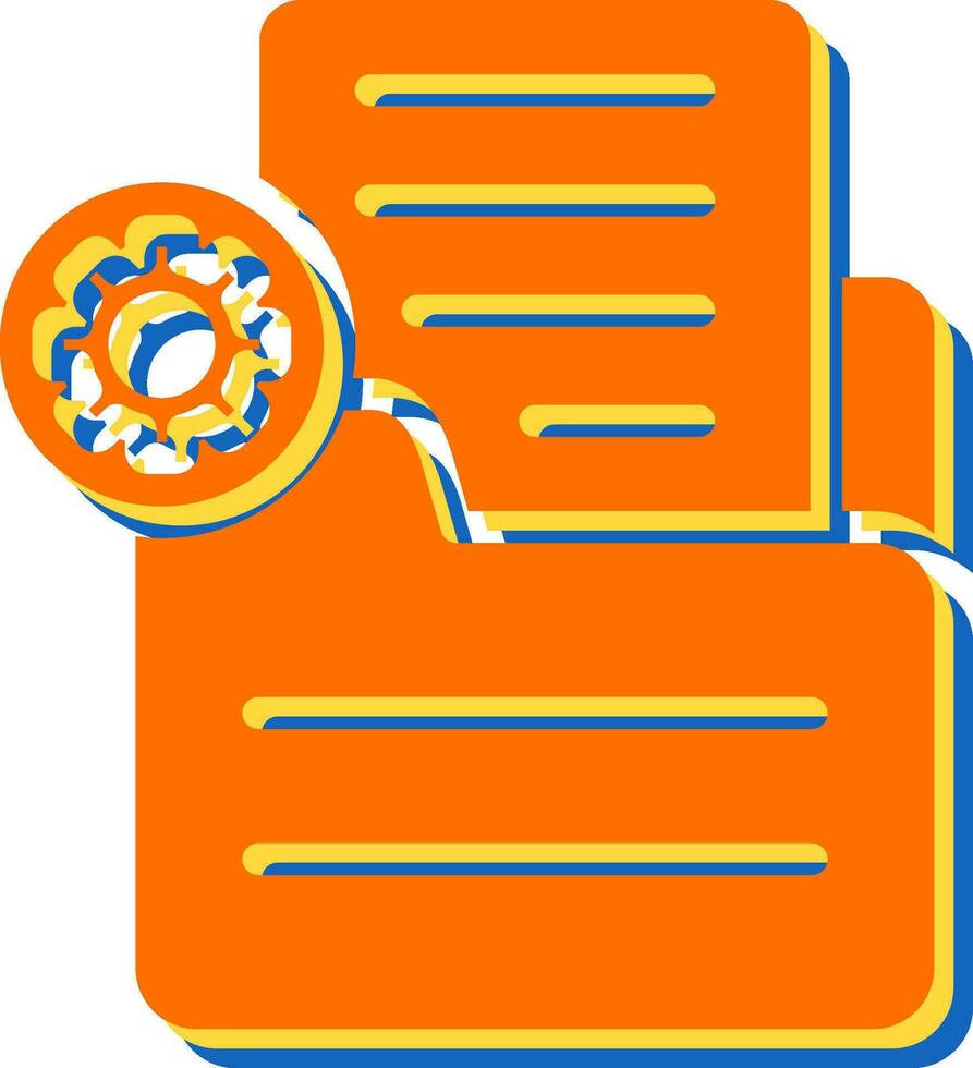 Document Settings Vector Icon