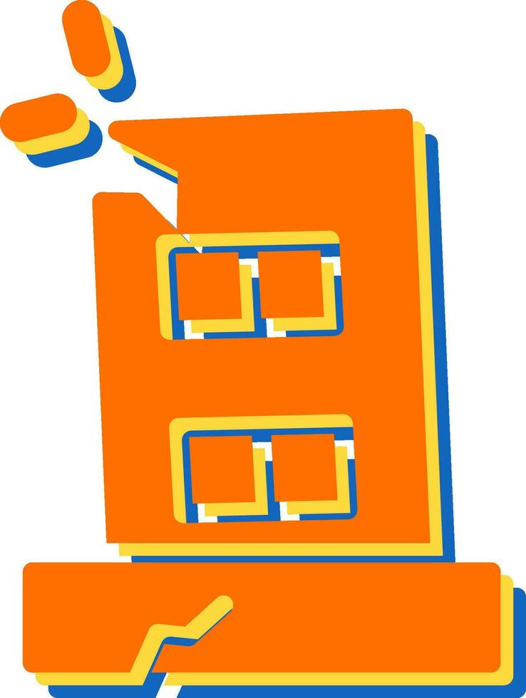Facility Damage Vector Icon