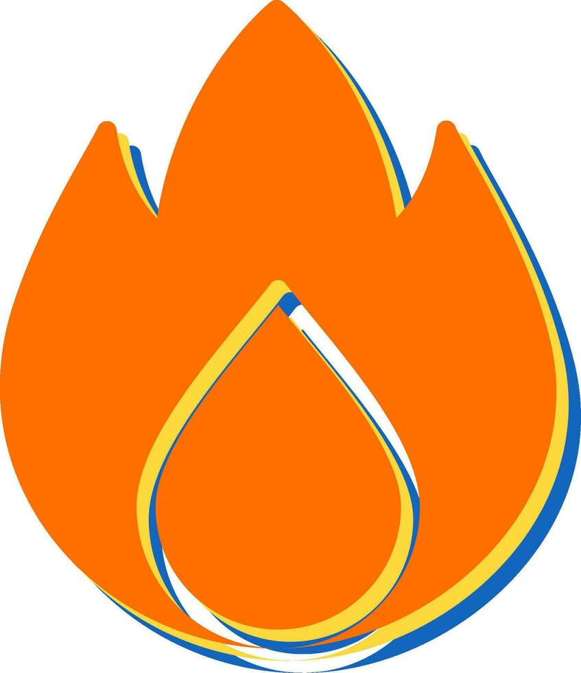 Flame Vector Icon