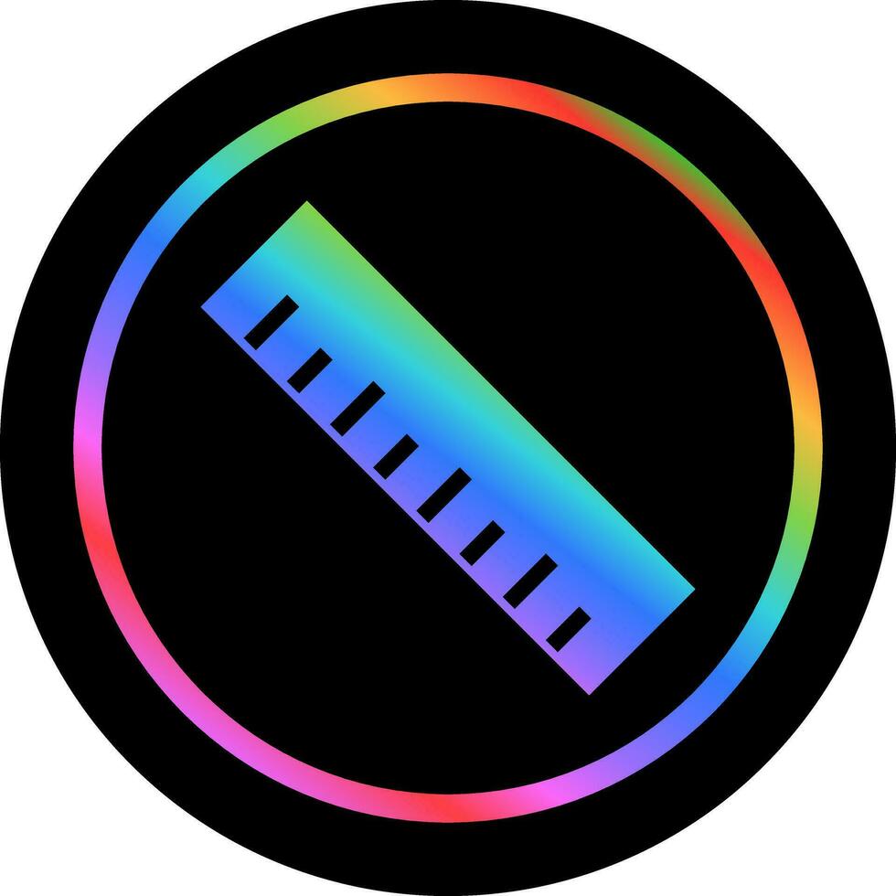 Ruler Vector Icon