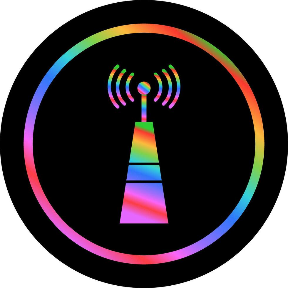 Signals Tower Vector Icon