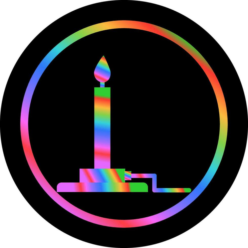Bunsen Burner Vector Icon
