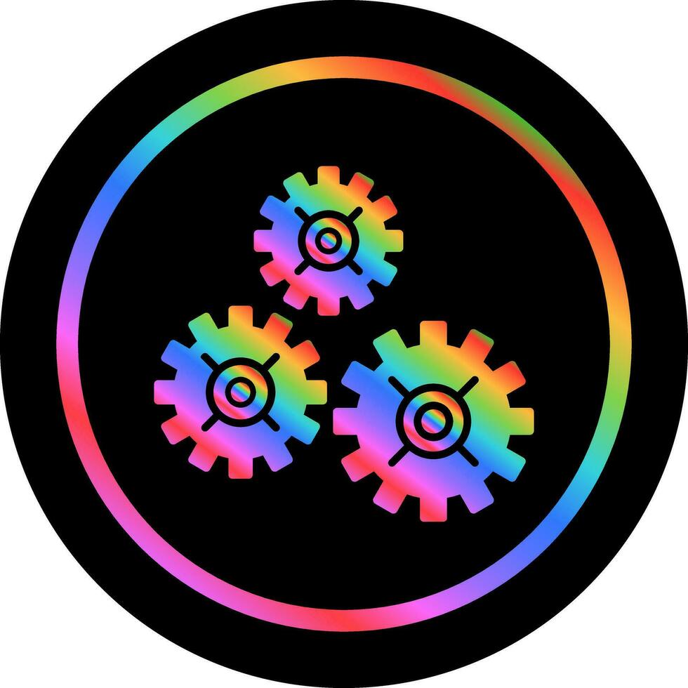 Multiple Cogwheels Vector Icon