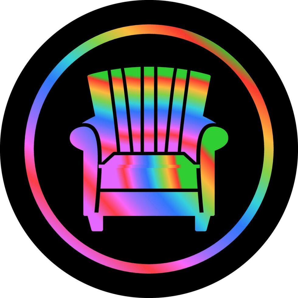 Single Sofa Vector Icon