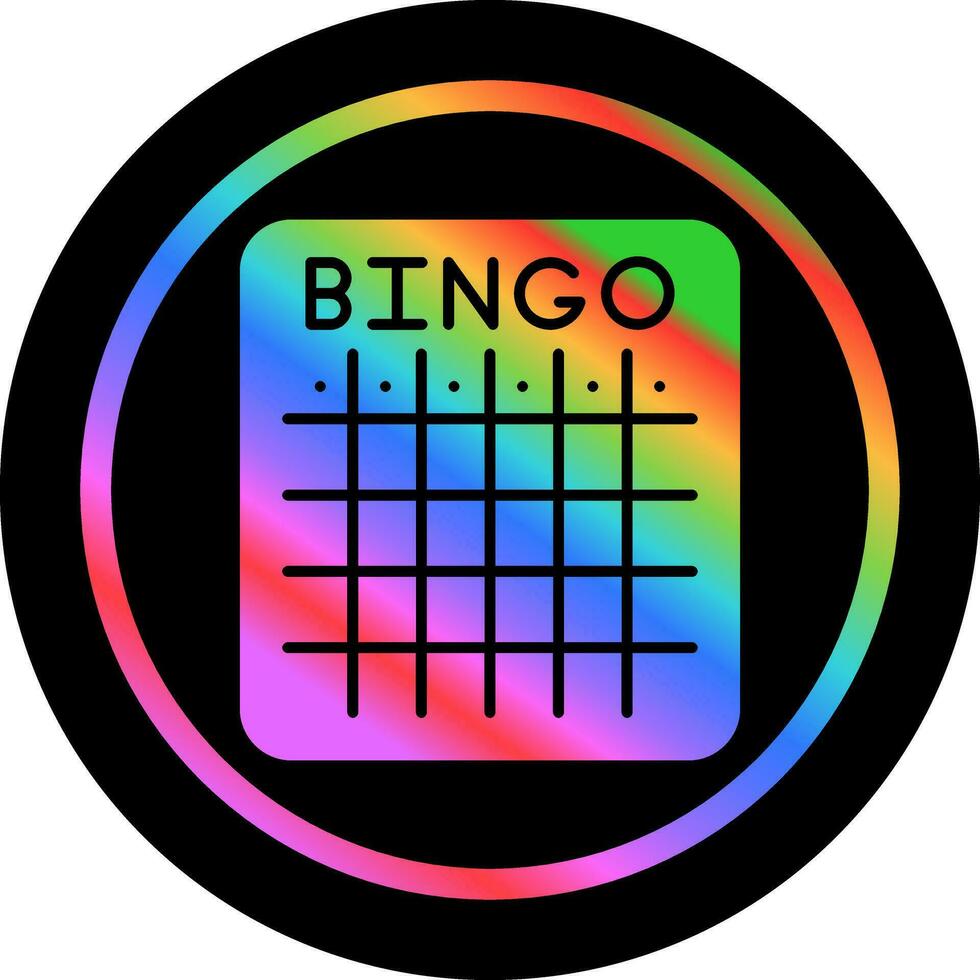 Bingo Vector Icon