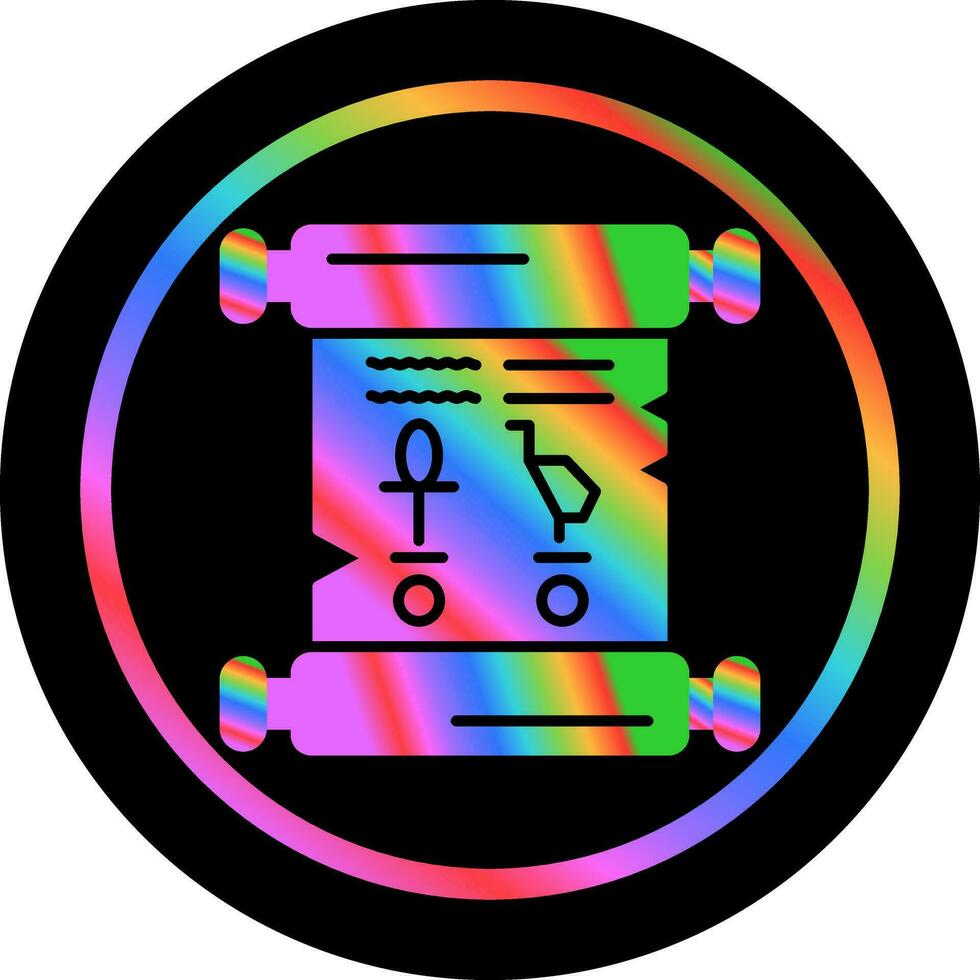 Papyrus Vector Icon