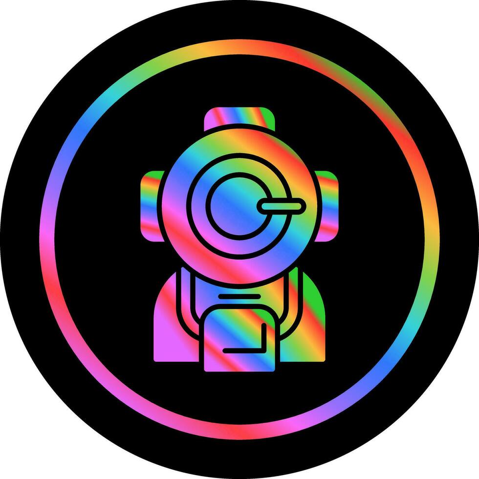 Diving Helmet Vector Icon