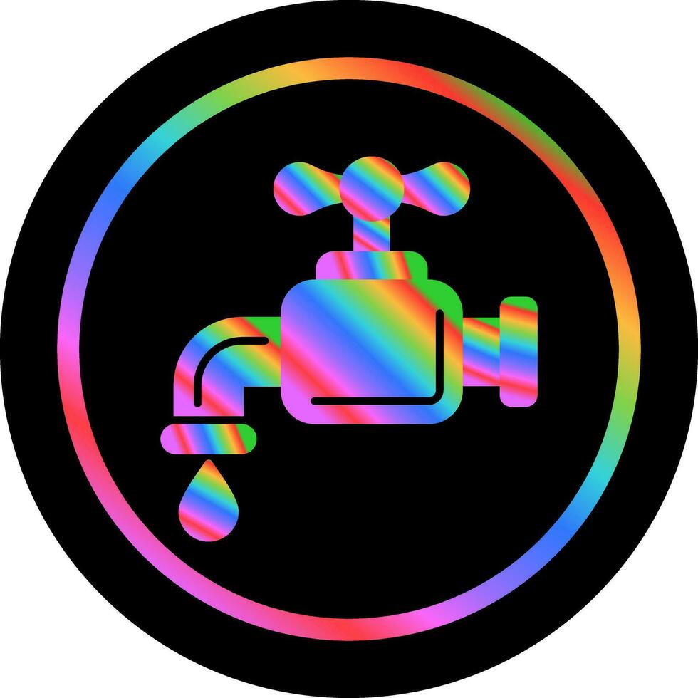Water Faucet Vector Icon