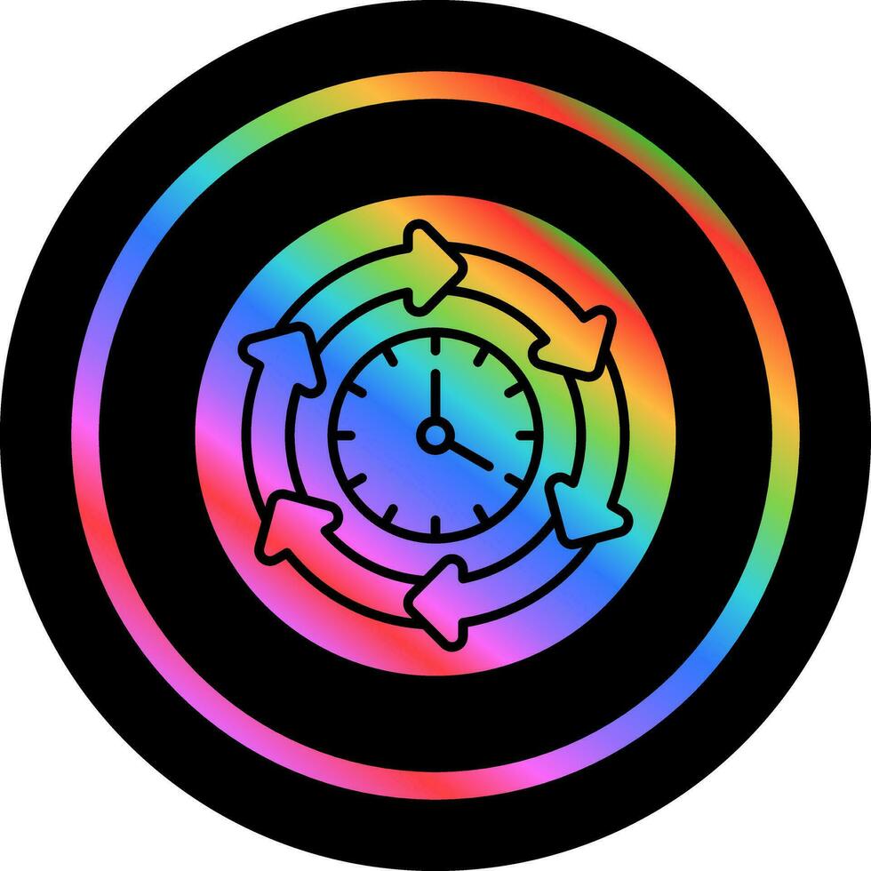 Processing Time Vector Icon
