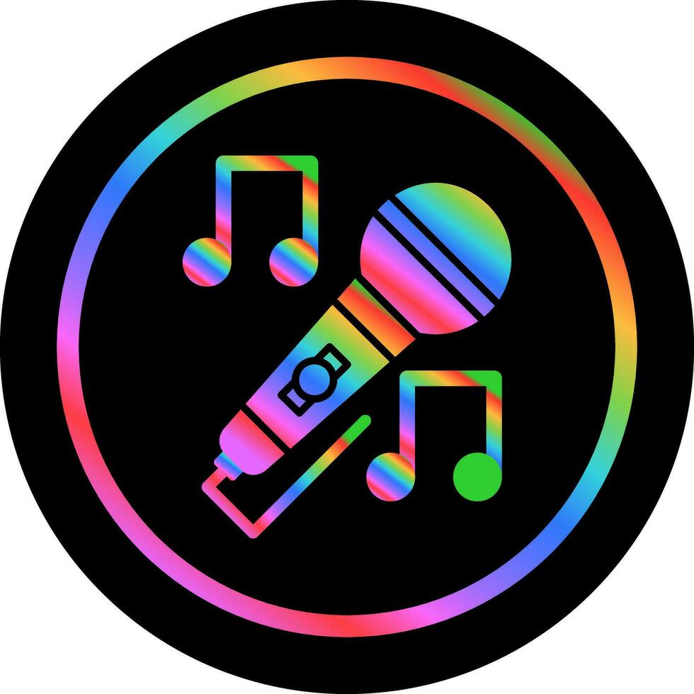 Karaoke Vector Icon