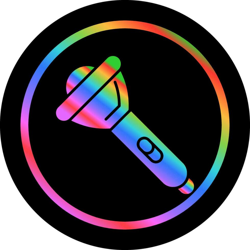 Flashlight Vector Icon
