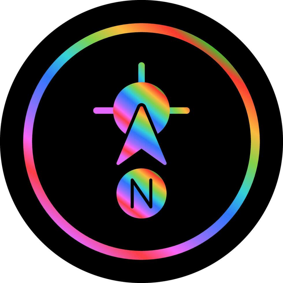 North Vector Icon