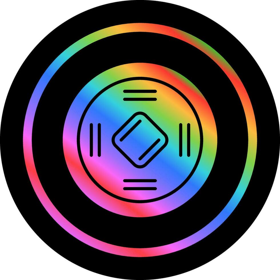 Lucky Coin Vector Icon