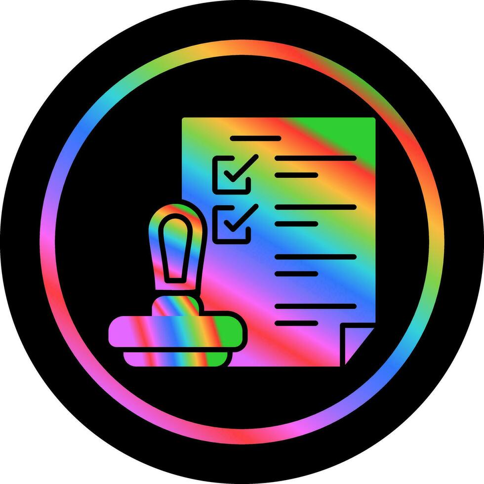 Stamp Vector Icon