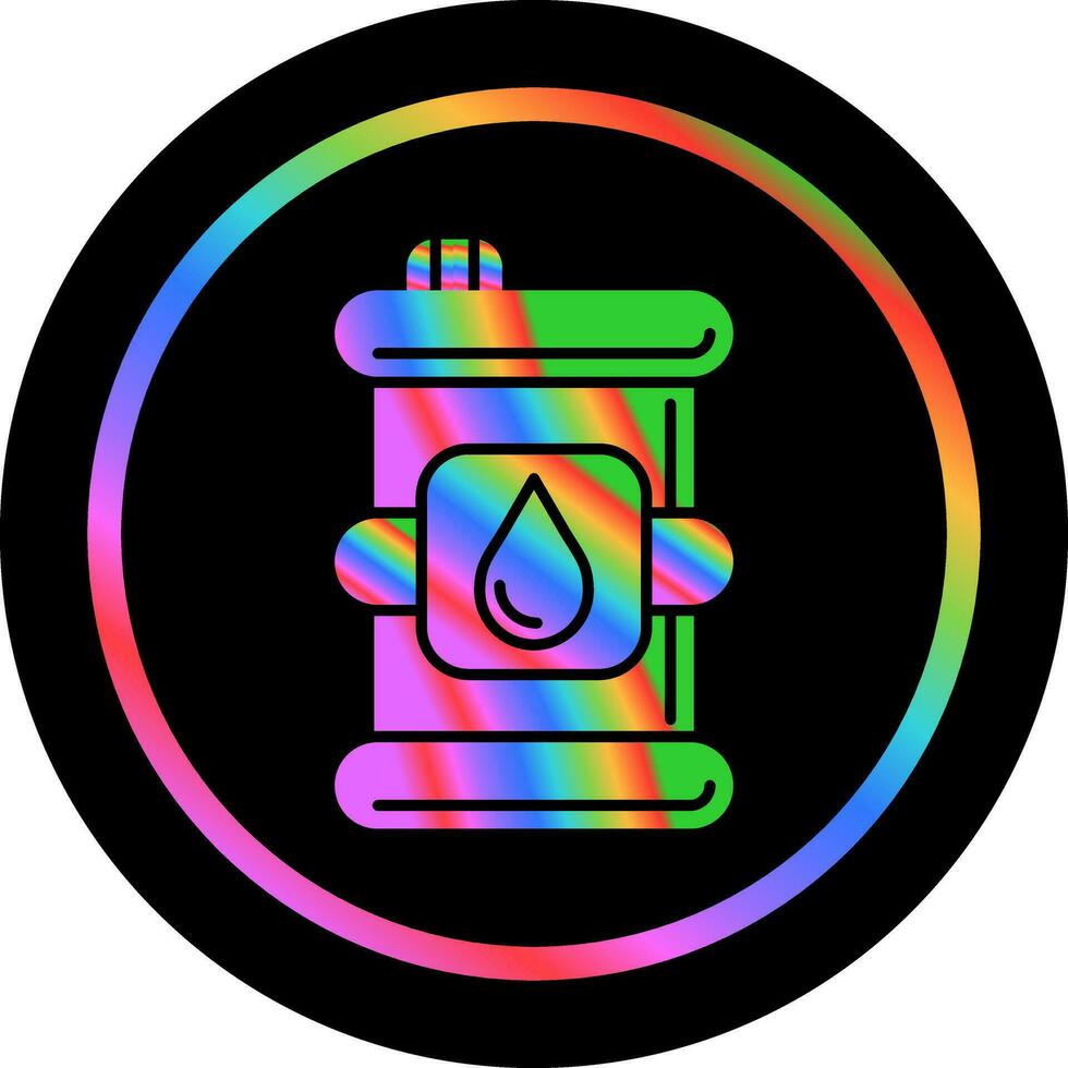 Oil Barrel Vector Icon