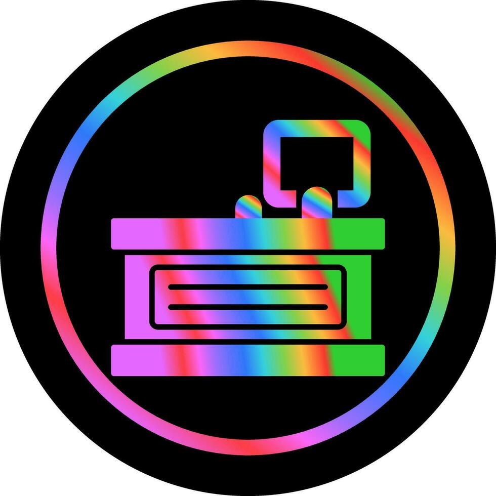 Reception Vector Icon