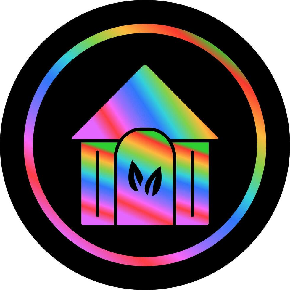 Eco friendly Building Vector Icon