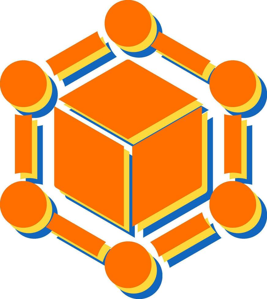 Blockchain Vector Icon