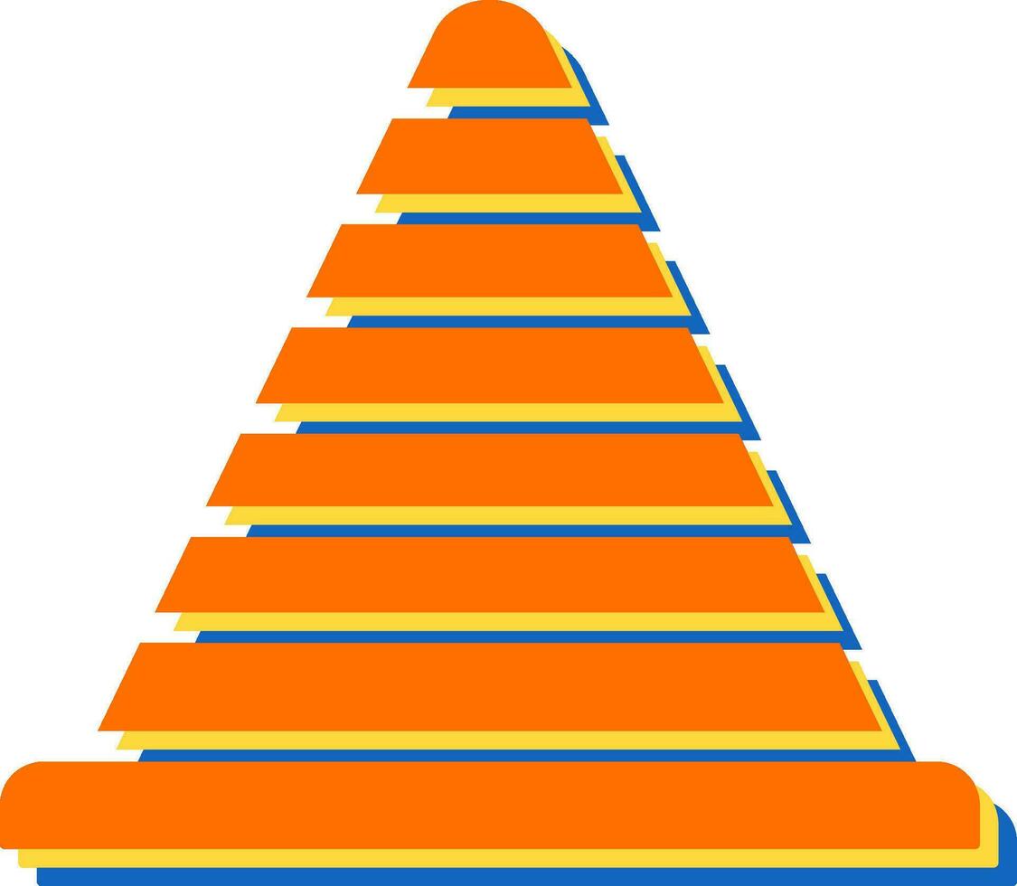 Traffic cone Vector Icon