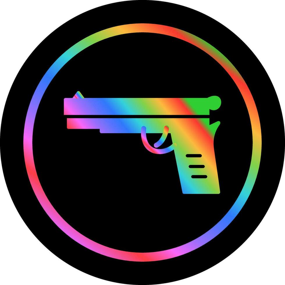 Pistol Vector Icon