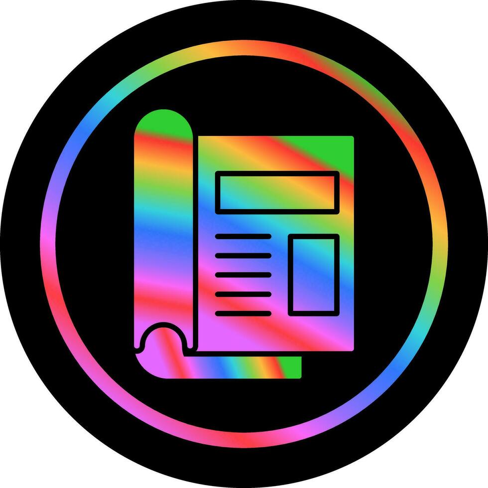 Magazine Vector Icon