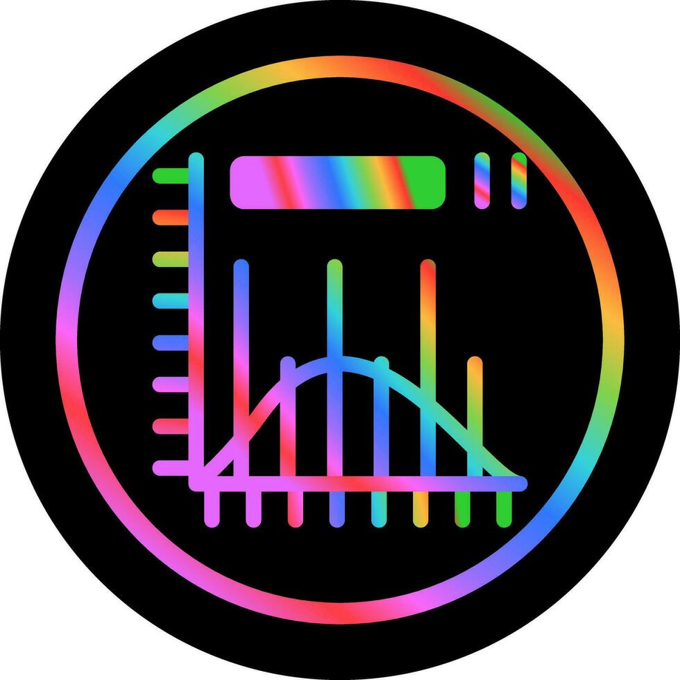 Histogram Vector Icon