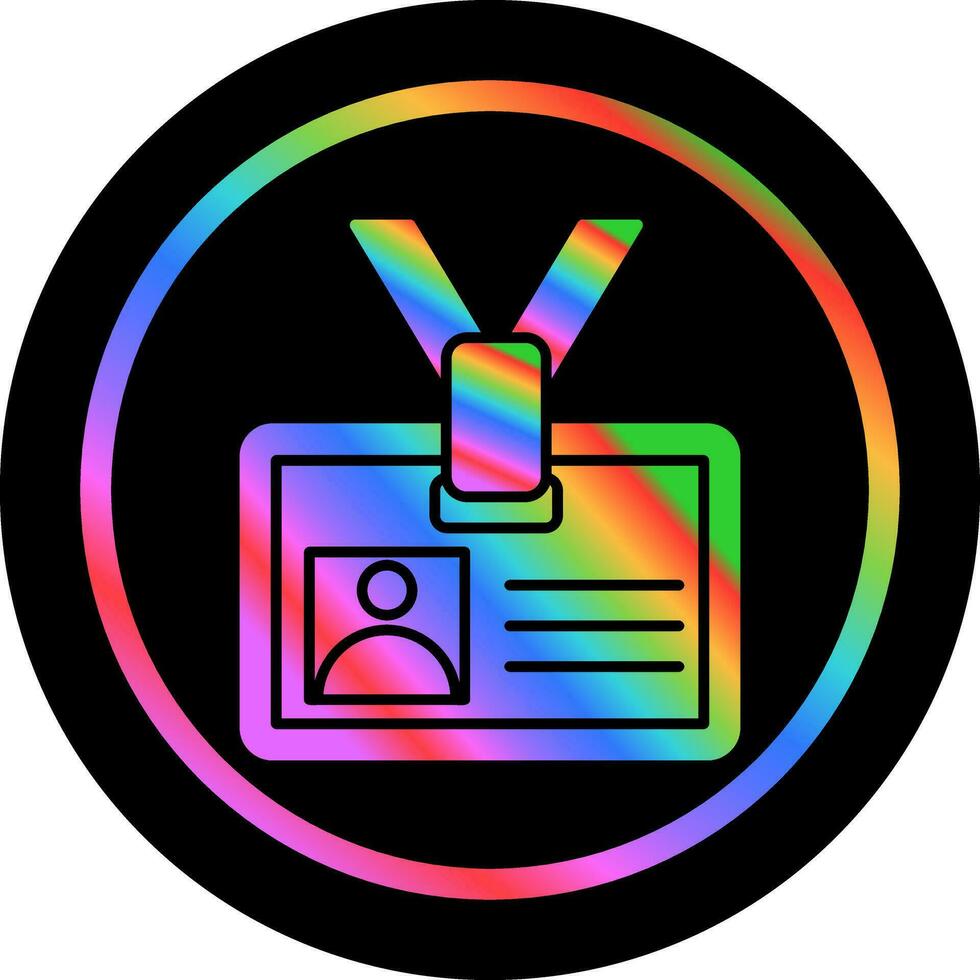 Id Card Vector Icon