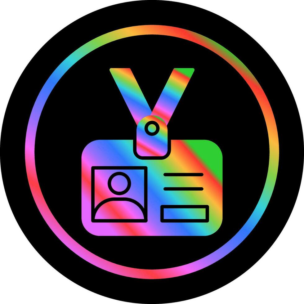 Id Card Vector Icon