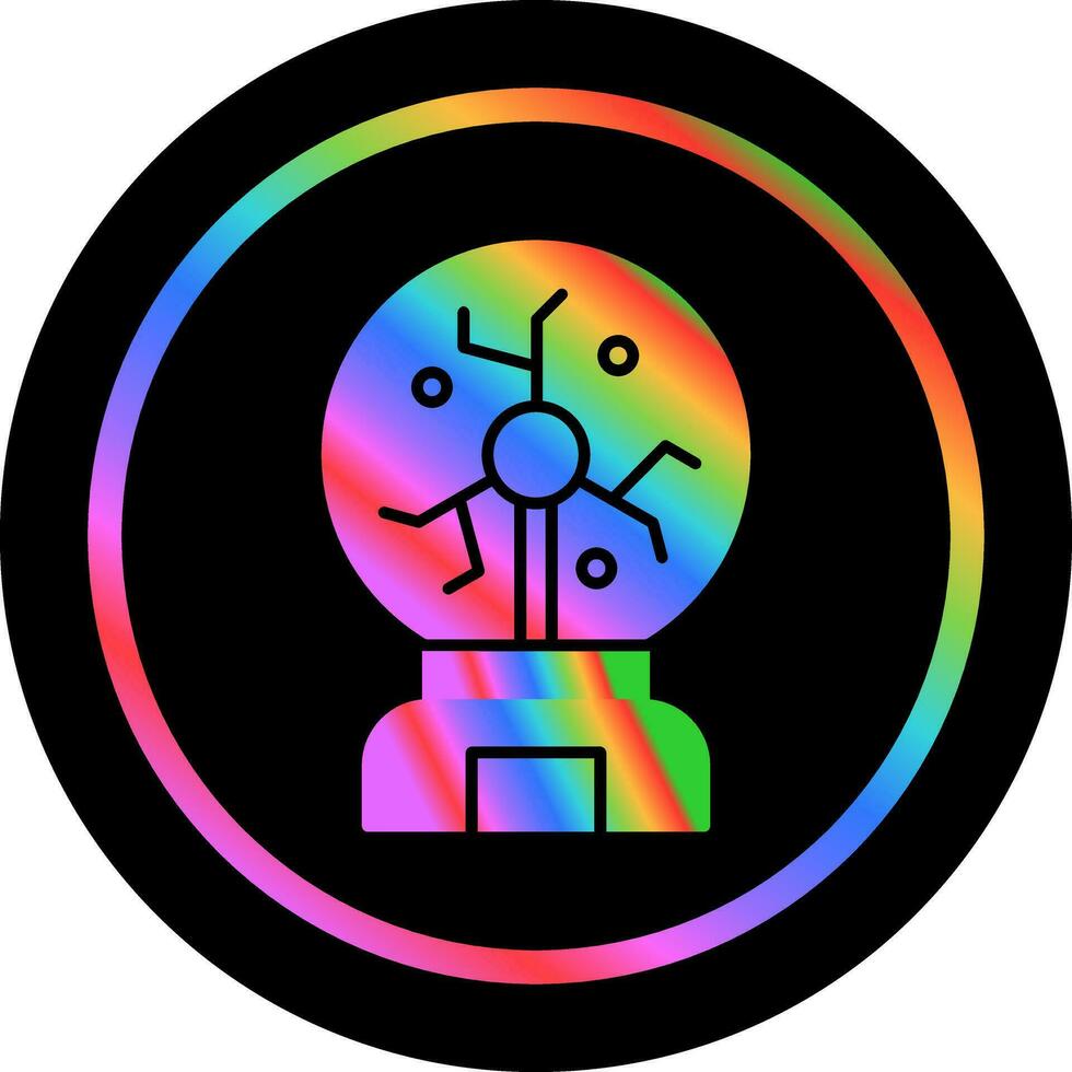 Plasma Ball Vector Icon