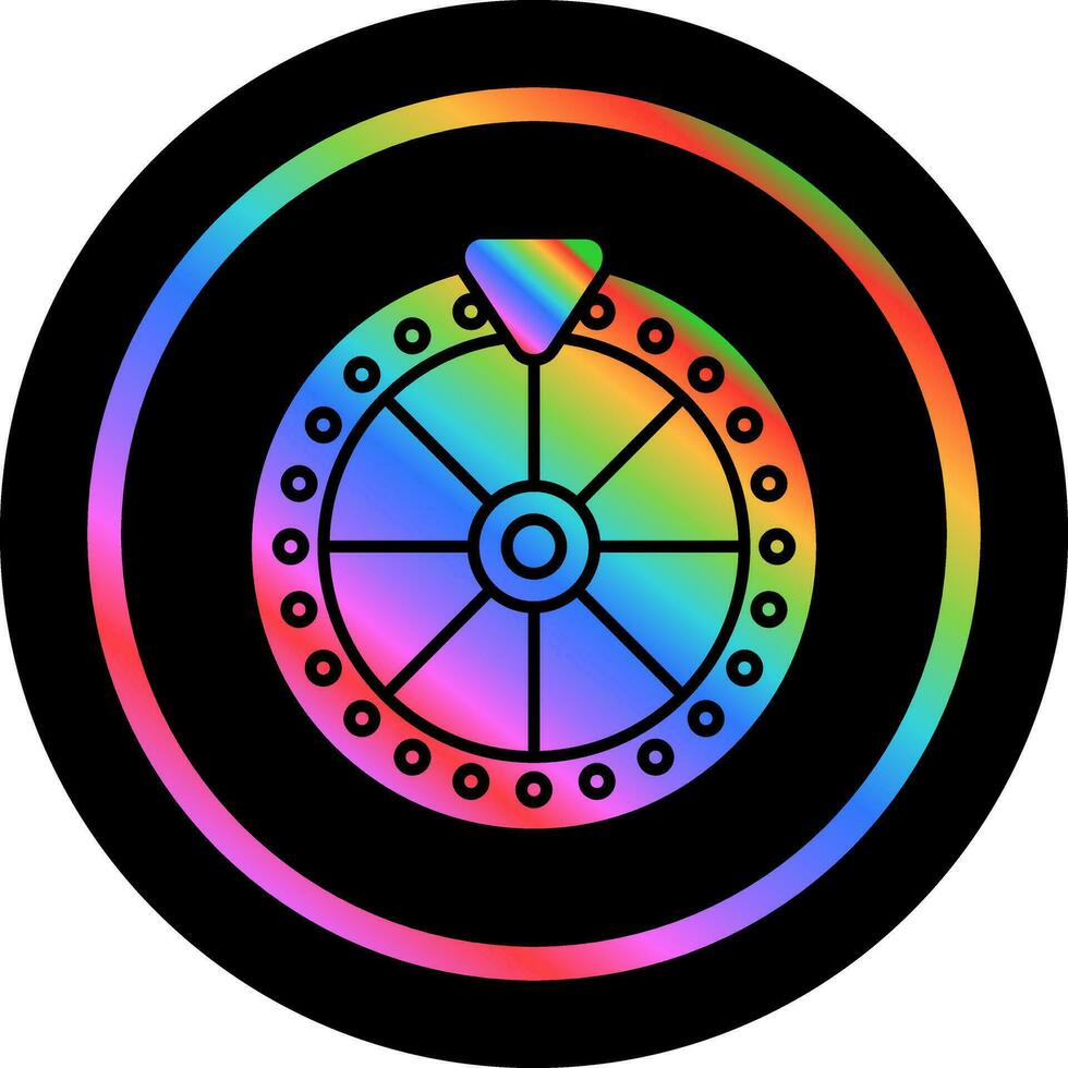 Wheel Of Fortune Vector Icon