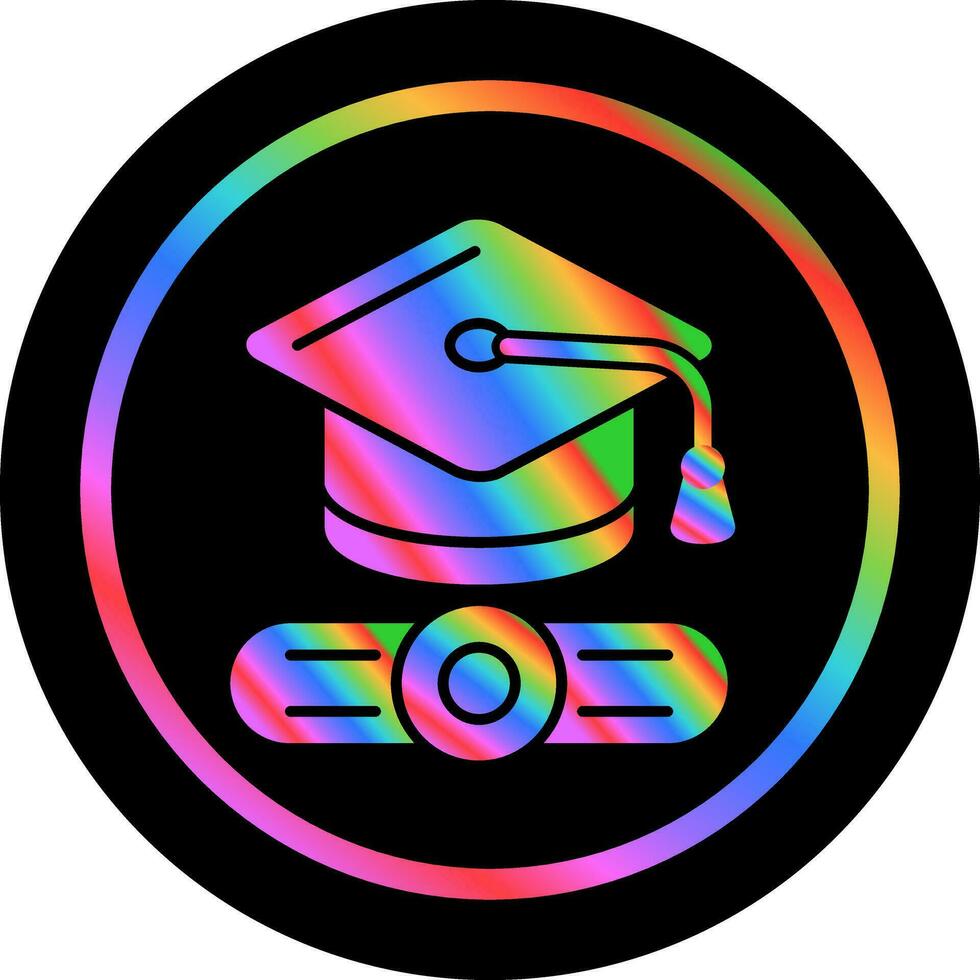 Graduated Vector Icon