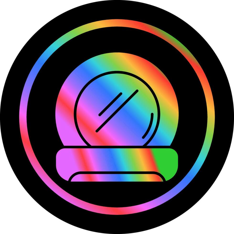 Pocket Mirror Vector Icon