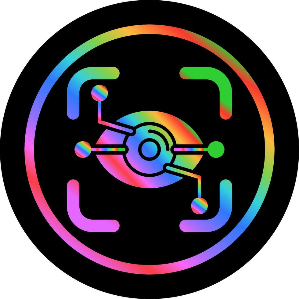 Eye Recognition Vector Icon