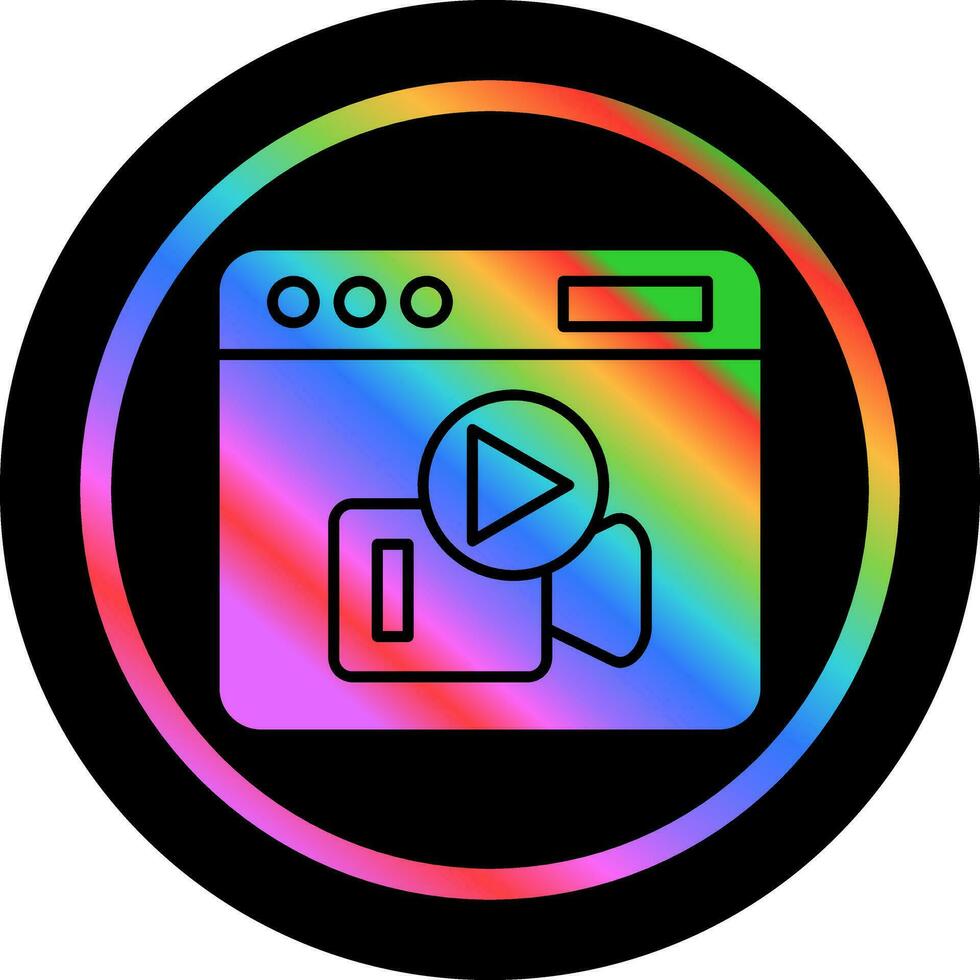 Vlog Vector Icon