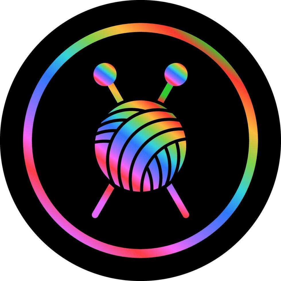 Knitting Vector Icon