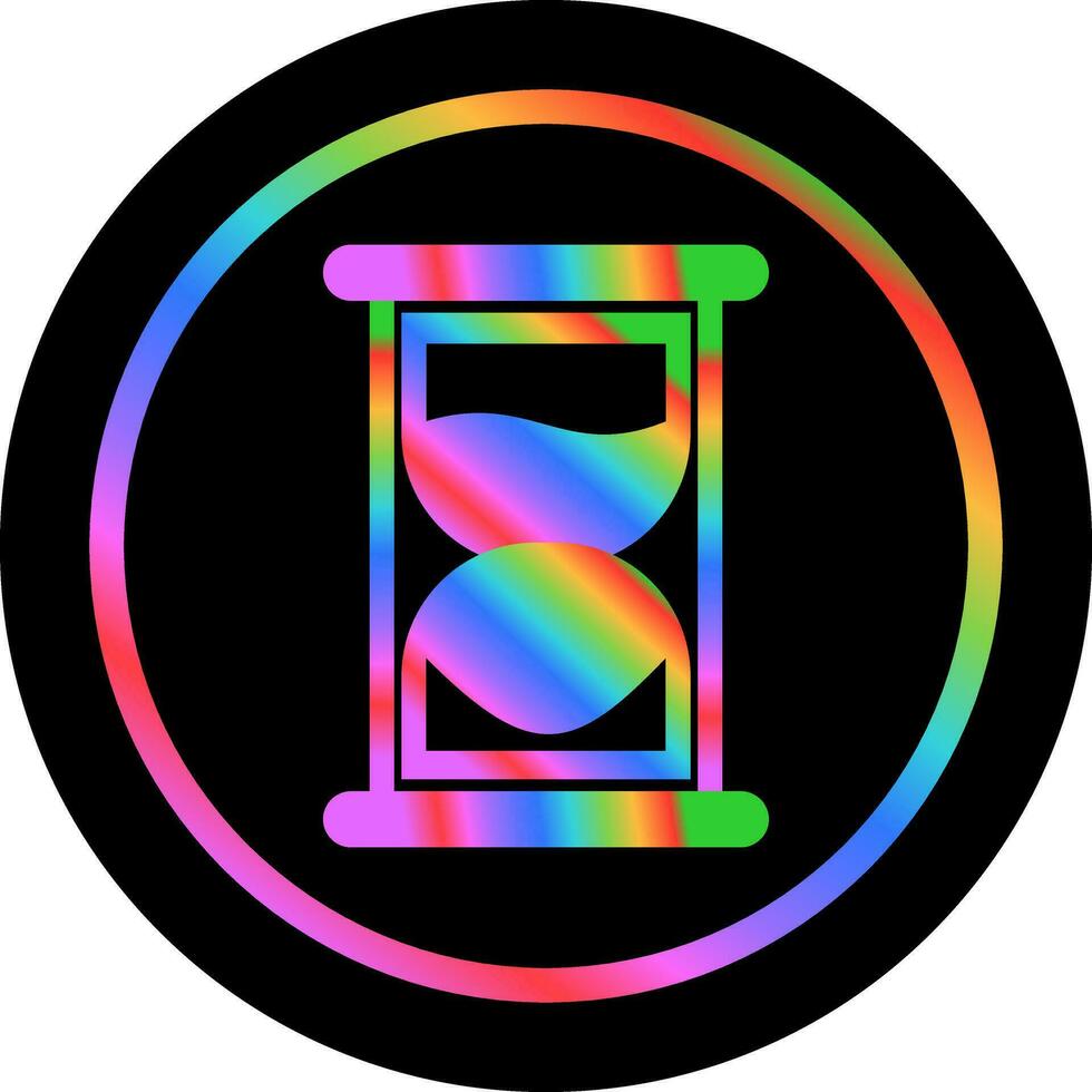 icono de vector de reloj de arena