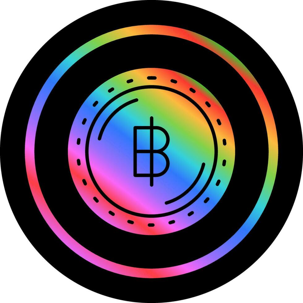 Baht Currency Vector Icon