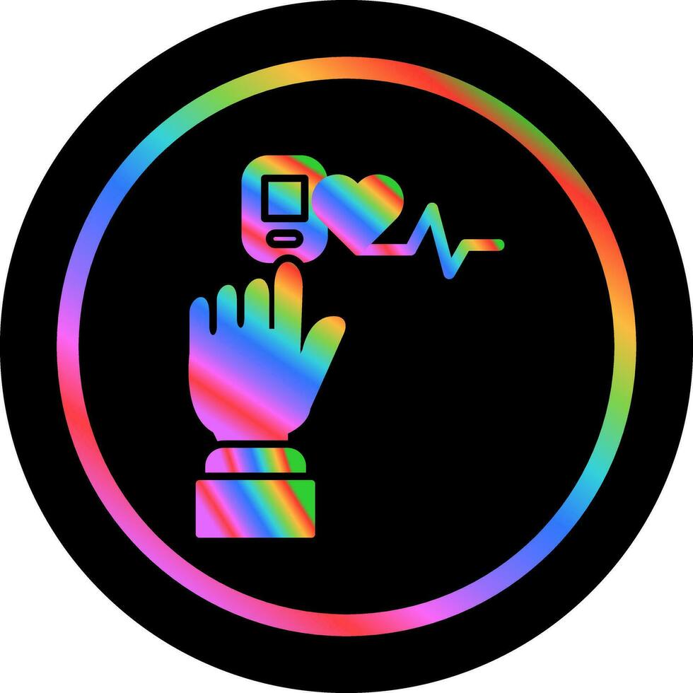 Pulse Oximeter Vector Icon