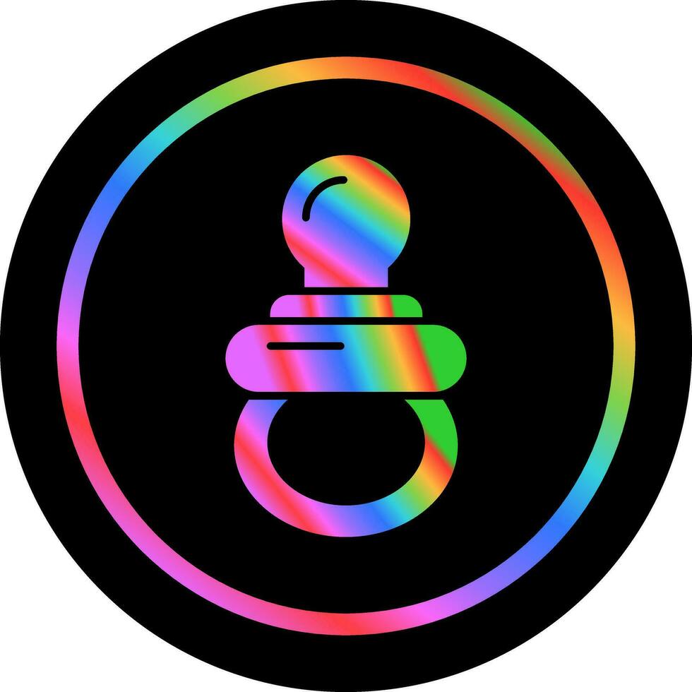 Pacifier Vector Icon