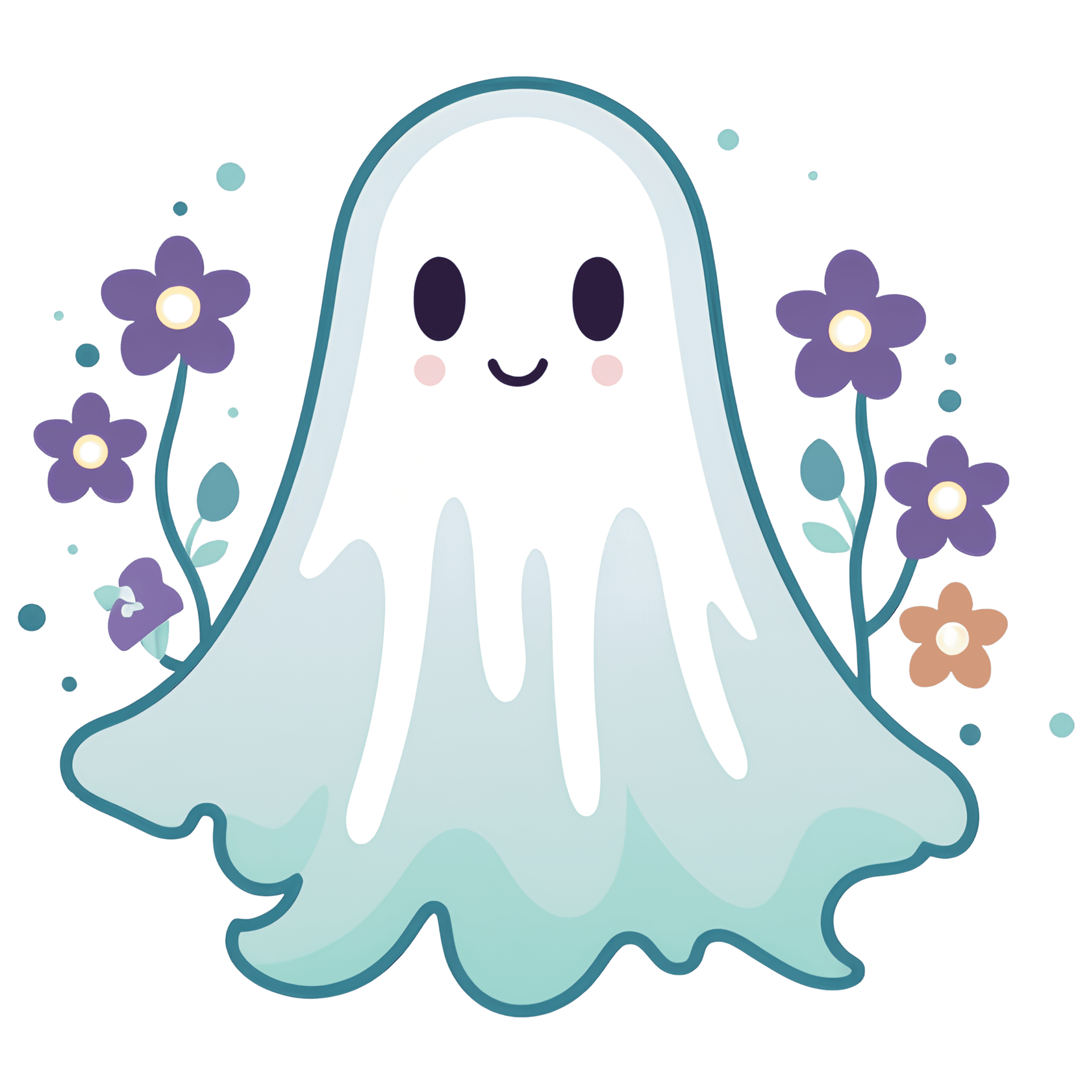ghost-pumpkin-vintage-ai-generate-27923862-png