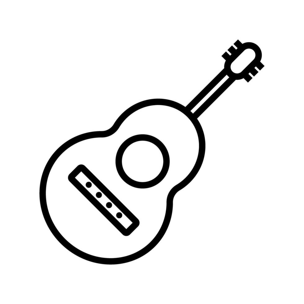 guitarra icono. guitarrista icono. vector. vector