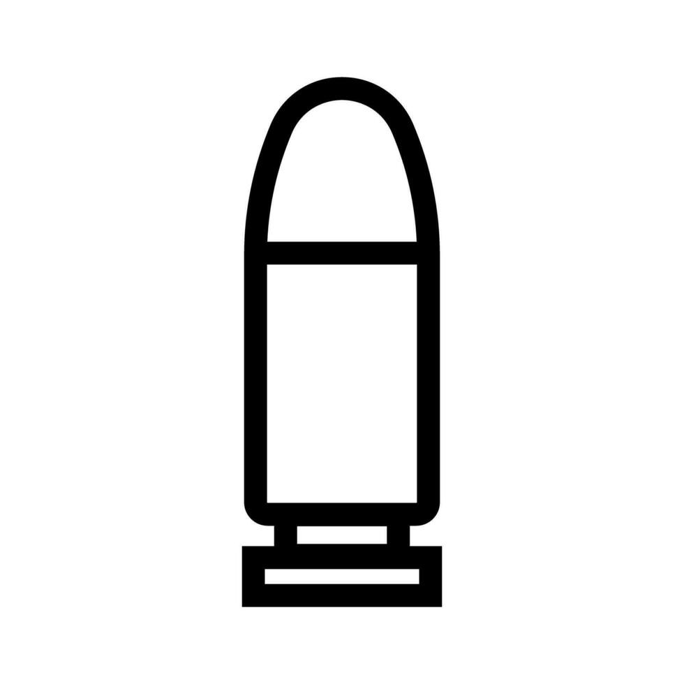 Simple bullet icon. Loaded. Vector. vector