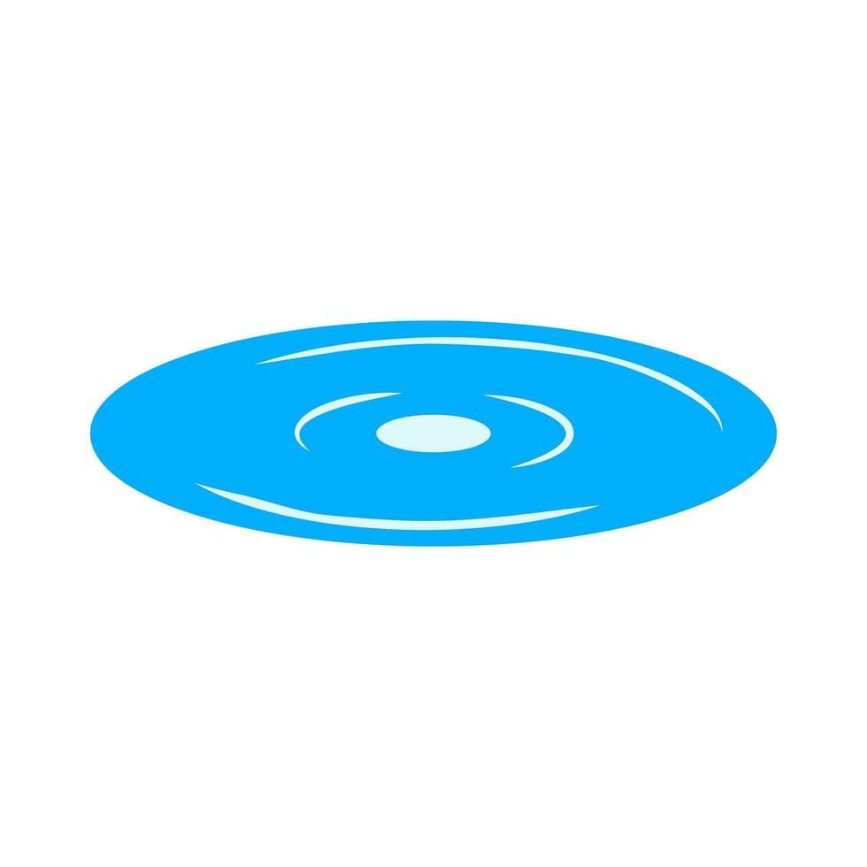 Pond icon. Puddle icon. Vector. vector