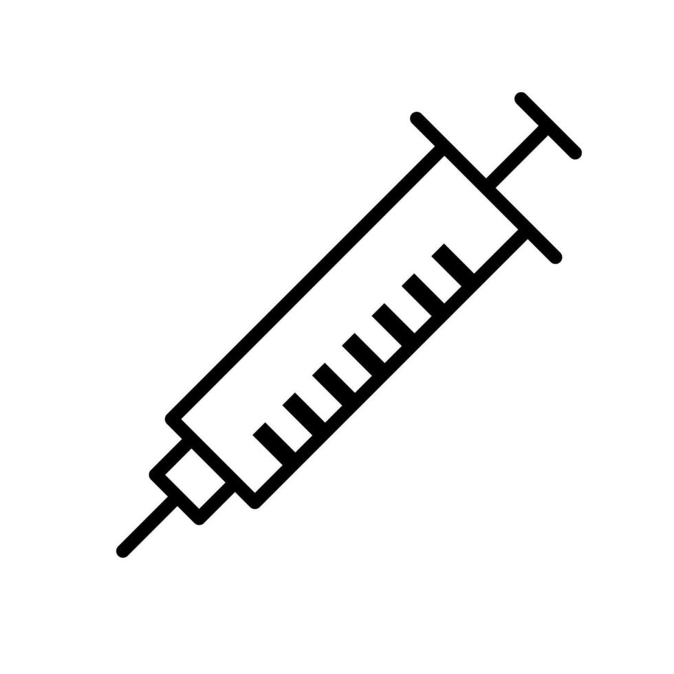 Syringe icon. Medical Treatment. Vector. vector