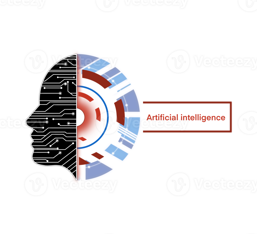 artificiale intelligenza è intelligenza dimostrato di macchine, artificiale intelligenza sistemi siamo motorizzato di macchina apprendimento, ai cervello, cablata cervello illustrazione di artificiale intelligenza png