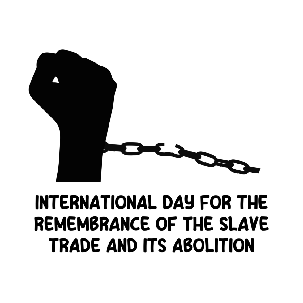 International Day for the Remembrance of the Slave Trade and its Abolition clipart illustration, slave illustration, Freedom Denied to a Man, Man Deprived of Liberty, Man's Rights Taken Away png