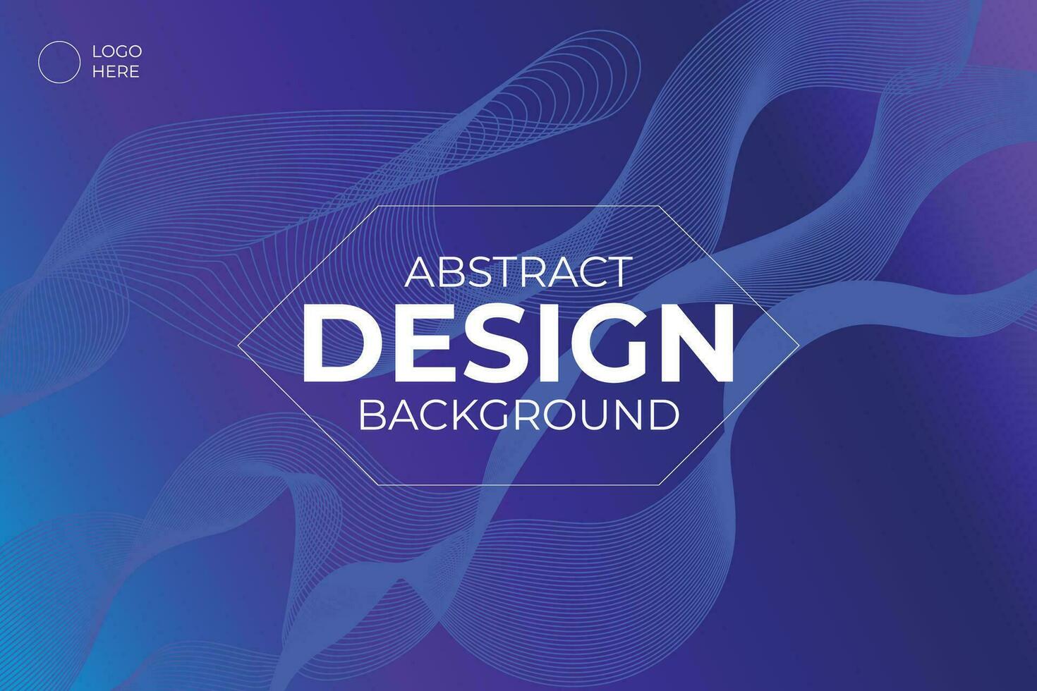 Landing page Template - Abstract design with wave blend - Abstract background. Hi-tech design for wallpaper, banner, background, landing page, wall art, invitation, prints, posters vector