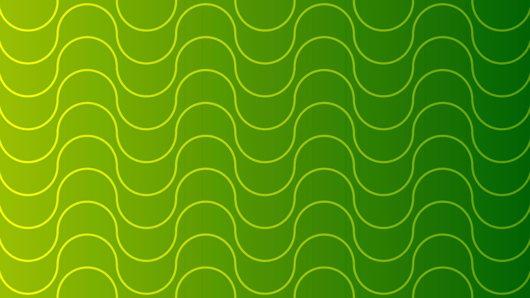 verde ondulado línea modelo vector ilustración. simetría ola curva línea sin costura modelo antecedentes. sencillo ola modelo para fondo, fondo de pantalla, fondo, textura diseño y sábana