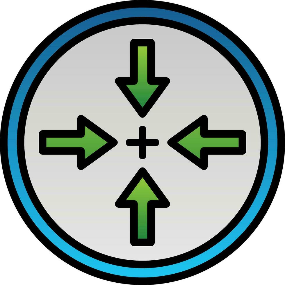 Shrink Vector Icon Design
